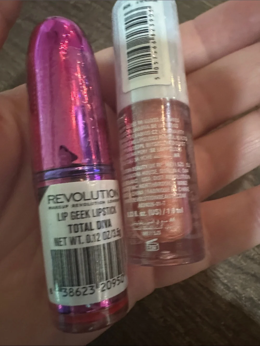 Revolution lipstick and gloss duo